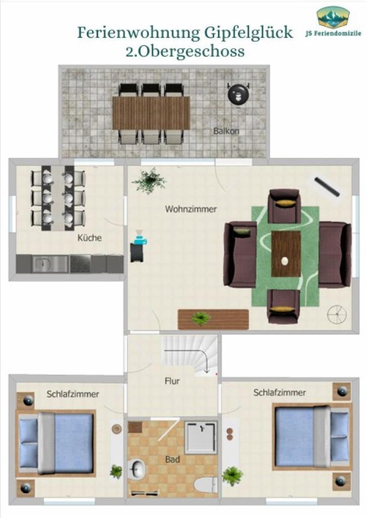 Ferienwohnung Gipfelglueck Mit Balkon Schierke Extérieur photo